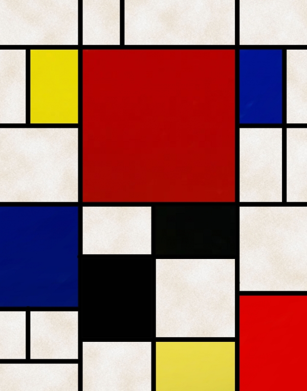 Creation of Mondrian: Step 13